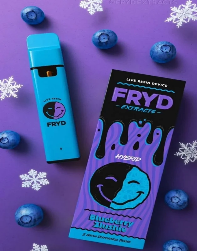 blueberry zlushie fryd disposable